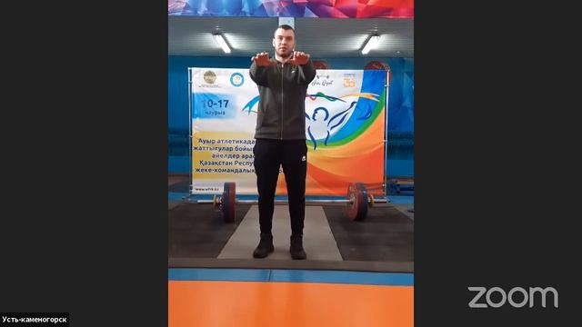Чемпионат Республики Казахстан по тяжелой атлетике в в/к до 89 кг. среди мужчин смотреть онлайн