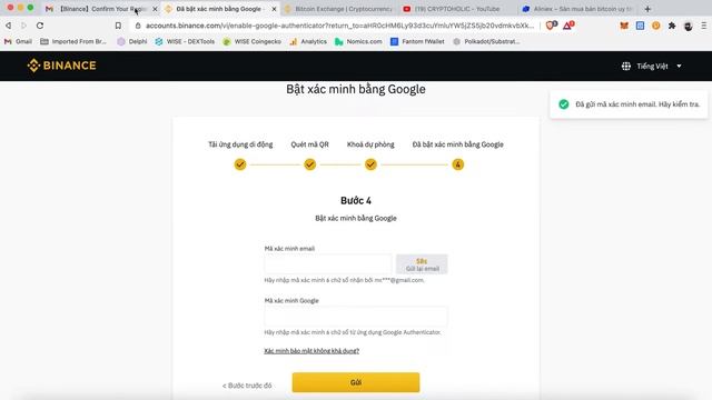 #69 Hướng dẫn đầu tư TIỀN ĐIỆN TỬ cho người mới (PHẦN 4): Đăng ký và xác minh tài khoản sàn Binance смотреть онлайн