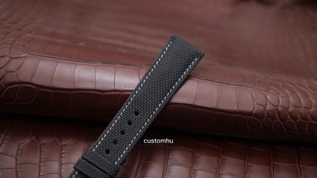 Blancpain Fifty Fathoms Strap 23mm Nylon Microfibe #Blancpain #FiftyFathoms#leatherstrap#Customstra смотреть онлайн