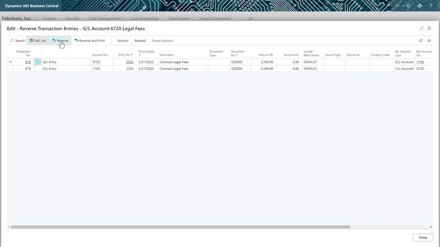 Compare Correcting and Reversing Entries between Dynamics GP and Dynamics Business Central смотреть онлайн