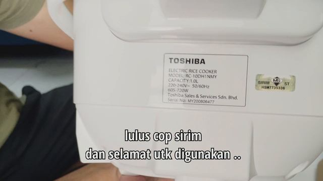 Toshiba 1L Digital Rice Cooker Honatsukama Non Stick Pot : Unboxing & Review смотреть онлайн