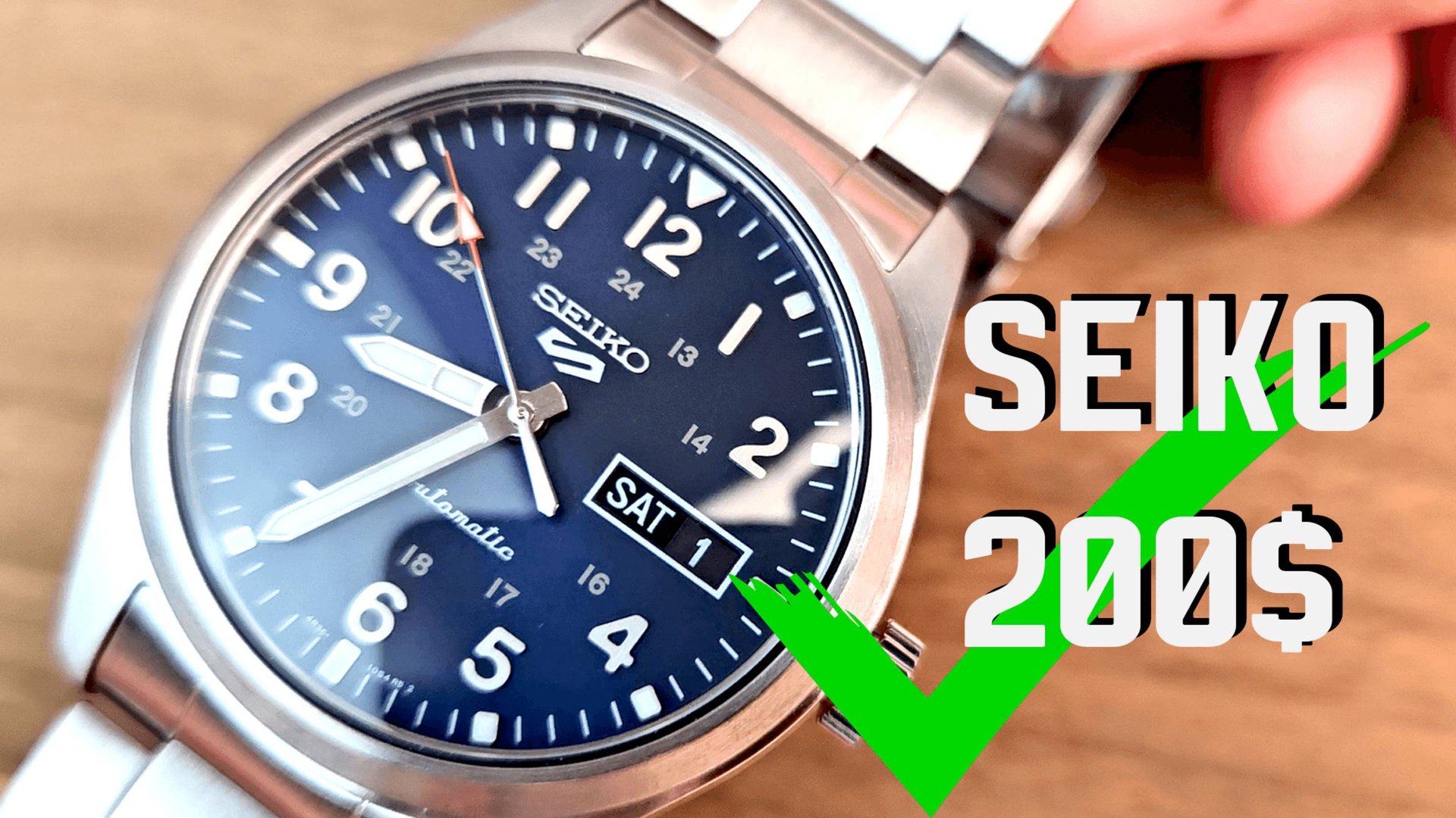 Seiko 5 - идеальные часы на каждый день? смотреть онлайн