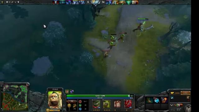 Гайд на Pudge | Играл с друзьями :) смотреть онлайн