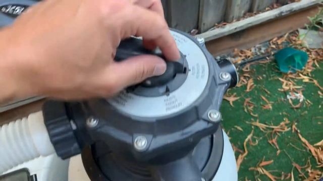 Intex Sand Pump - low flow filter SOLUTION смотреть онлайн