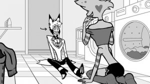 День Стирки •АНИМАТИК• | Hazbin Hotel | Отель Хазбин | Озвучка на русском | Rus Dub