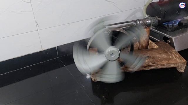 भाप से चलने वाला पंखा बनाओ | Steam engine fan | how to make a steam engine at home | steam fan смотреть онлайн