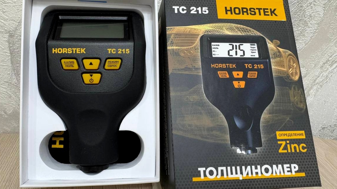 Толщиномер Horstek TC215 новинка 2025 смотреть онлайн