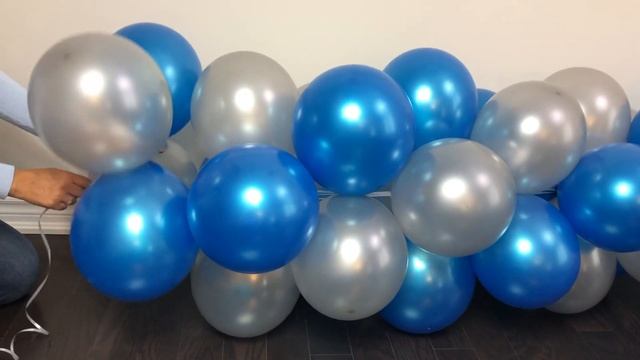 How to Make a Circle Balloon Hoop Garland | Without a Stand | DIY смотреть онлайн