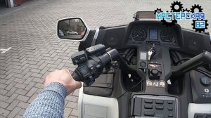 Honda GL1500 Gold Wing. Первый запуск и выезд после зимней стоянке.