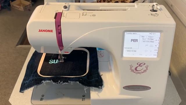 Janome MemoryCraft 350E смотреть онлайн