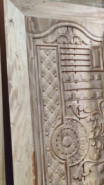 3D DOR DESIGN BY CNC #cnc #cncrouter #3d #woodworking #cncmachine смотреть онлайн