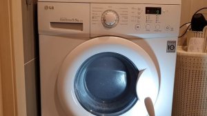 LG F1292MD: Rinse and spin 1200 rpm with Lenor