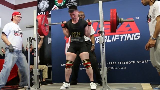556 LBS @ 146 LBS SQUAT (3/18/2017) смотреть онлайн