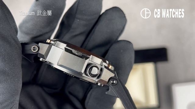 卡西歐地上最強G-SHOCK系列Casio MRG-B2000R-1A藍寶石鈦合金手錶Titanium Limited Edition Watch