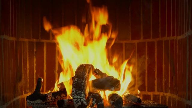 Звуки горящего камина. Очень расслабляет смотреть онлайн