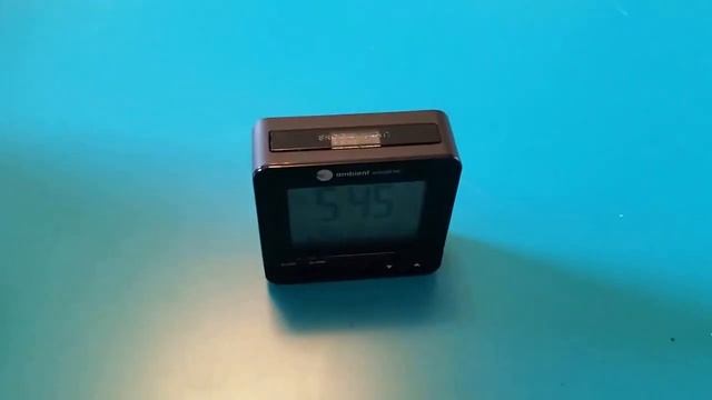 Ambient Weather Travel Alarm Clock смотреть онлайн