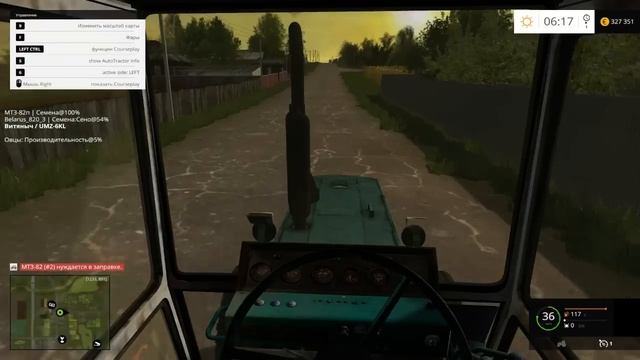 Farming Simulator 15.Сельский час.с.Варварiвка.4-я серия.Стрим. смотреть онлайн
