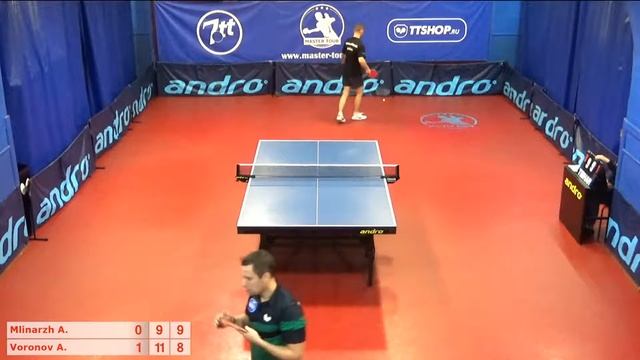Настольный теннис матч 231219 3 Млинарж Алексей Воронов Антон смотреть онлайн