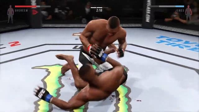 EA SPORTS™ UFC® 2 Jone Jones vc Alistar Overeem смотреть онлайн