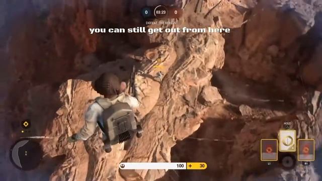 Star Wars Battlefront Glitch and hiding spots part 1! смотреть онлайн