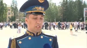 Рота почетного караула в Плесецке