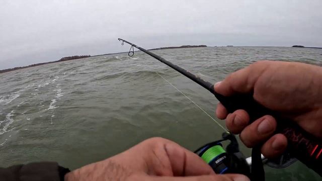 ВИБЫ против МАНДУЛ!!! РЫБАЛКА на ЖЁСТКОЙ ВОЛНЕ! ОСЕННИЙ КЛЁВ ХИЩНИКА НА ВИБЫ и МАНДУЛЫ. РЫБАЛКА 2023