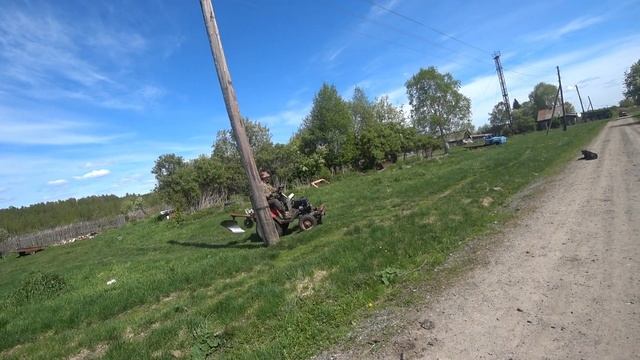 Перепашка огорода под овощи. смотреть онлайн