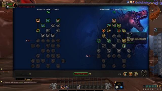 Beast Mastery Hunter Talent Tree First Look | WoW Dragonflight смотреть онлайн