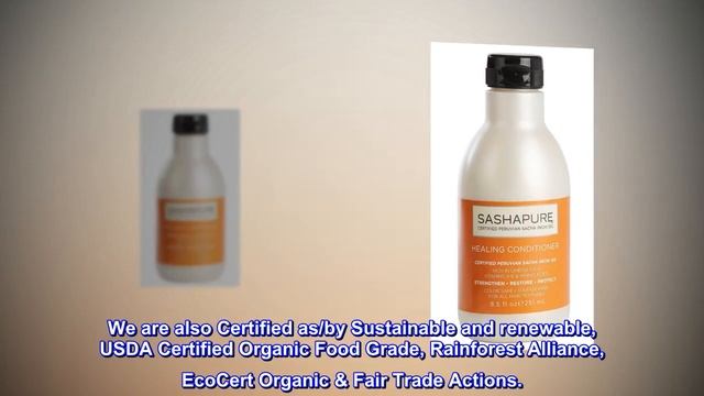 SASHAPURE Healing Conditioner with Sacha Inchi Oil - Sulfate-Free, Color Safe, Hydrate & Revitalize смотреть онлайн