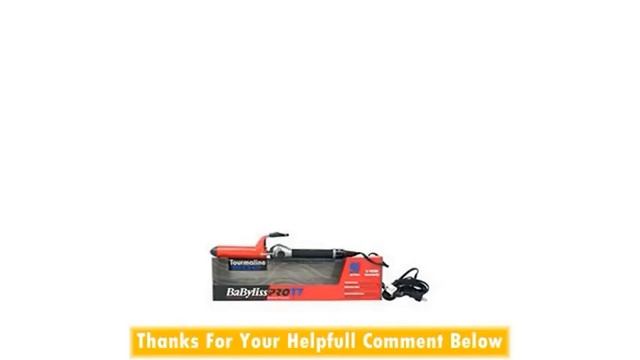 BaByliss btm5125sc TT Tourmaline 500 Ceramic Professional Curling Iron RedBlack смотреть онлайн