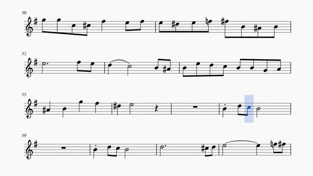 Пять минут. А.Лепин - В.Лившиц. Ноты для альт саксофона смотреть онлайн