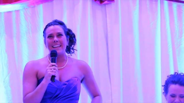 Awesome Maid of Honor Speech! смотреть онлайн