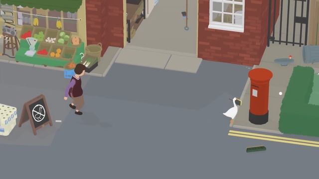Гусиный беспредел в Untitled Goose Game (мем и смешные моменты ) смотреть онлайн