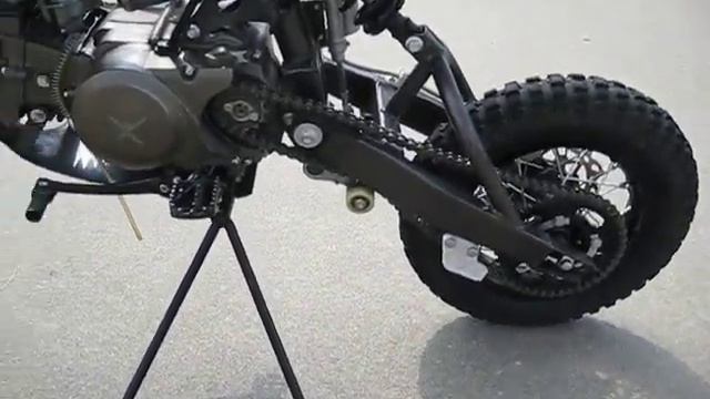 orion 125cc pit bike bbr d-section big bore exhaust crf50 смотреть онлайн