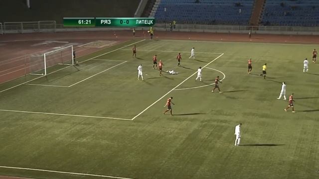 ФК "Рязань" - ФК "Металлург" Липецк (1:0) 6.10.2018 г. смотреть онлайн