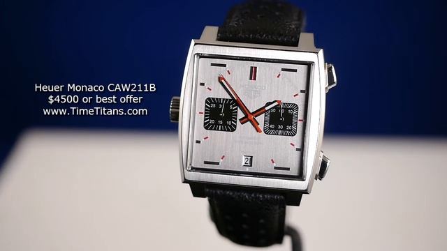 Tag Heuer Monaco Vintage Limited Edition CAW211B смотреть онлайн