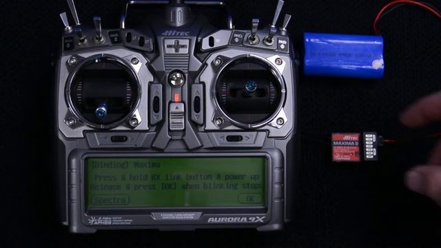 Aurora 9X Radio / Maxima RX Binding смотреть онлайн