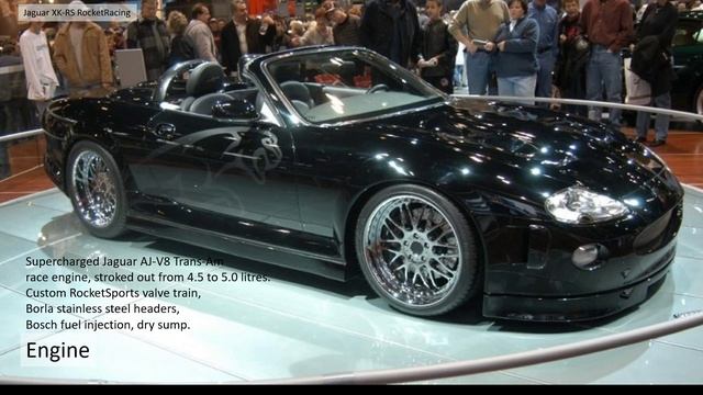 Jaguar XK-RS RocketSports Racing 200mph convertible has its roots in Trans-Am series XK8(X100) V146 смотреть онлайн