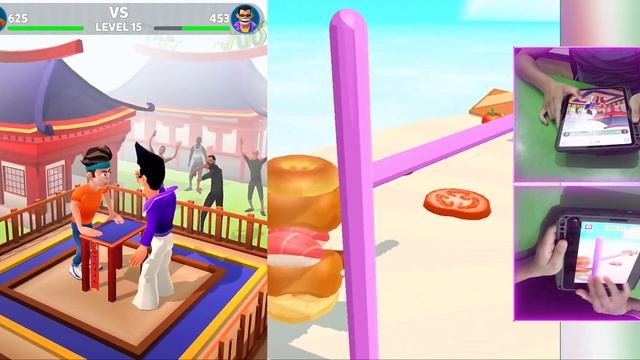▶️ Slap King 🆚 Sandwich Runner 106GR| Max Level Gameplay iOS,Android Pro Mobile Game Walkthrough смотреть онлайн