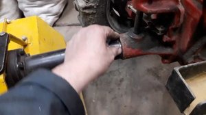 Модернизация мотоблока МТЗ , колесо на фрезу, рычаг включения вом.