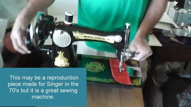 1973 Singer 15ch Sewing Machine смотреть онлайн