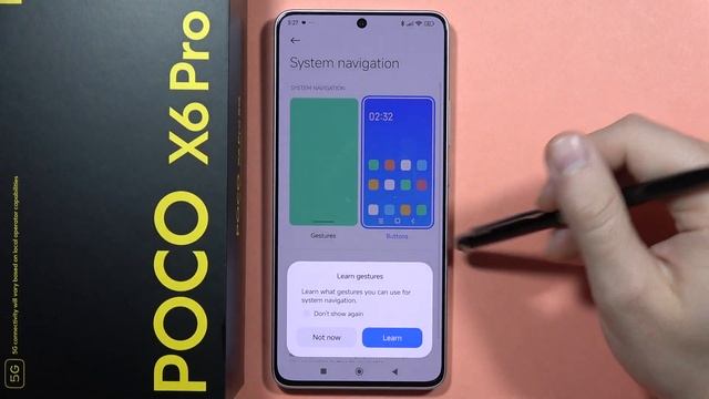POCO X6 Pro: Change System Navigation - Activate Gestures or 3buttons Navigation on POCO X6 Pro #ht смотреть онлайн