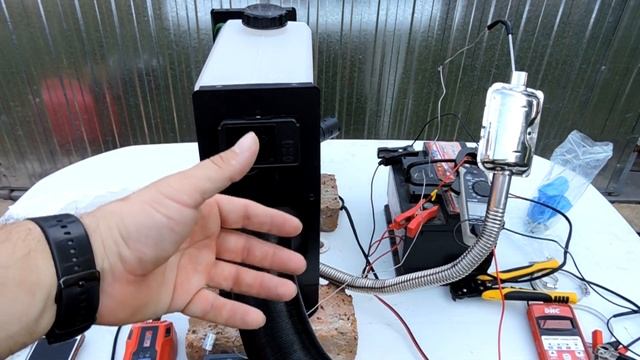 Nagy hatékonyságú fűtés, állófűtés 8 kW-os gázolajos mobil fűtőberendezéssel, Vevor XMZ-D1 teszt. смотреть онлайн