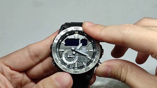 Cara Setting Jam Tangan Casio Edifice ECB-40P-1A Agar Sinkron Analog Digitalnya смотреть онлайн