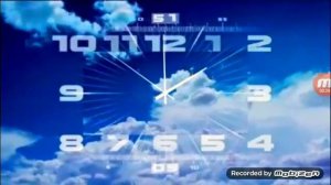Часы и Начало Новостей Первый Канал +6