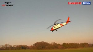 SUPER SCALE DETAILED RC Coast Guard UH60 Rescue Helicopter | GPS & FPV | EASY TO FLY | YXZNRC F09-S
