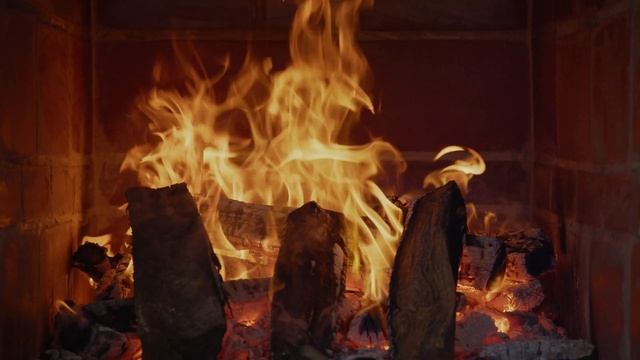 Огонь в камине. Музыка огня для отдыха и расслабления смотреть онлайн