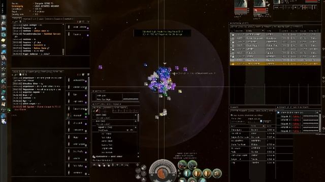 EVE Online - LEGIO vs. RR Battleship Gang смотреть онлайн