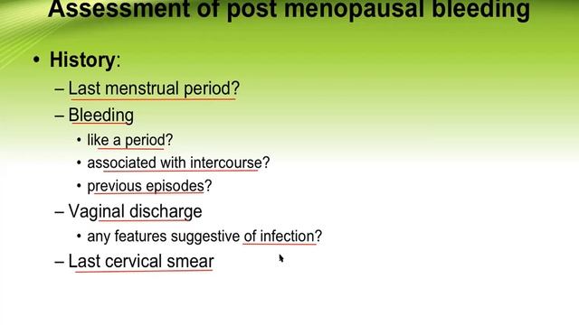 Postmenopausal bleeding смотреть онлайн