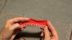 Школа вязания "Шерстяные истории". Двухцветная коса.